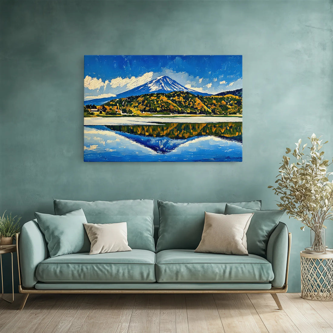 Mount Fuji Reflection Giclée Print 323031 Visual Wall Art AR3:2H Giclée Print