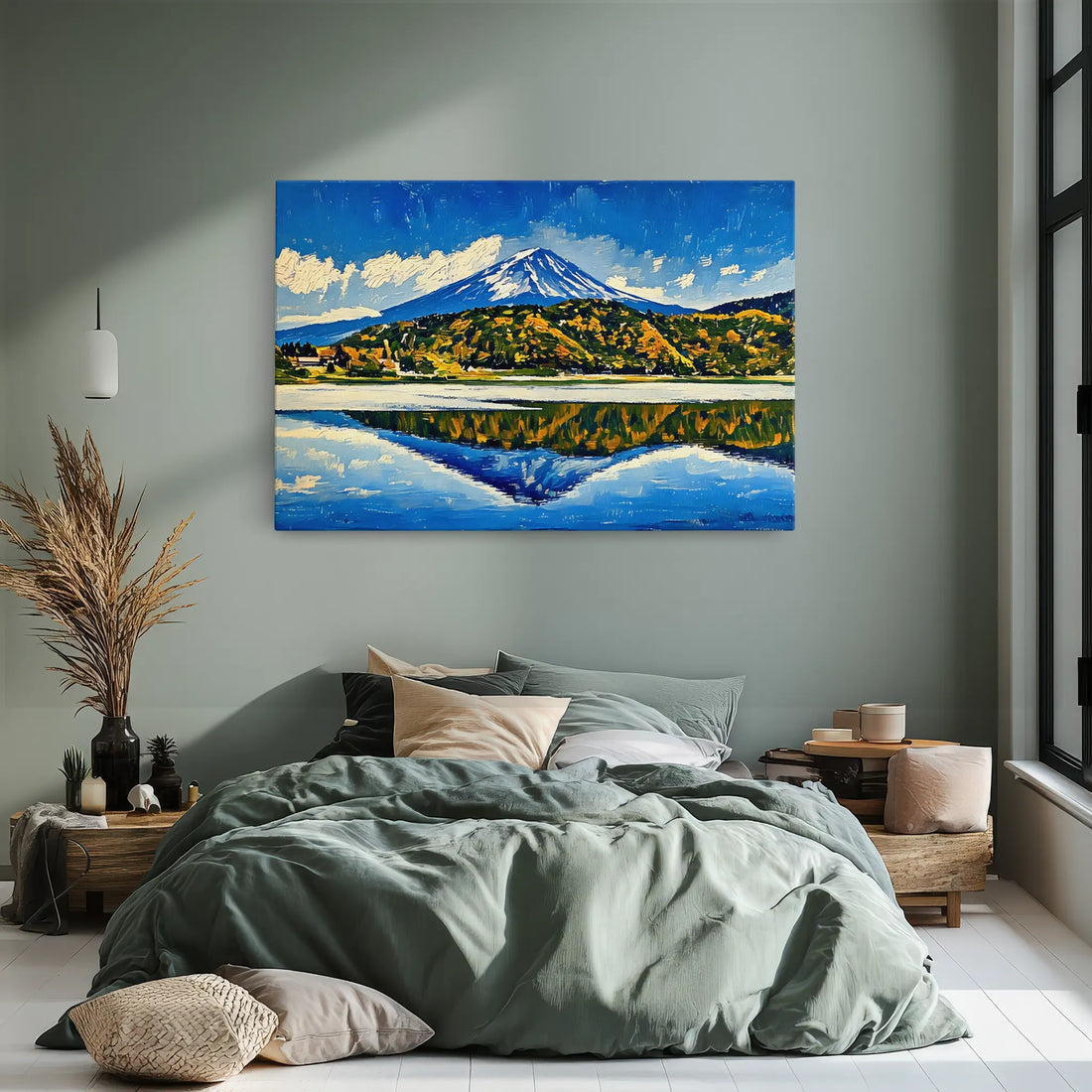 Mount Fuji Reflection Giclée Print 323031 Visual Wall Art AR3:2H Giclée Print
