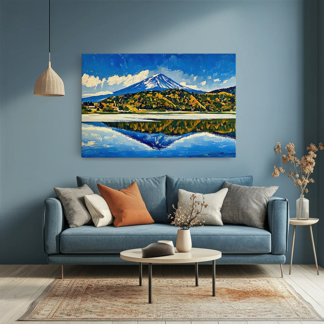 Mount Fuji Reflection Giclée Print 323031 Visual Wall Art AR3:2H Giclée Print