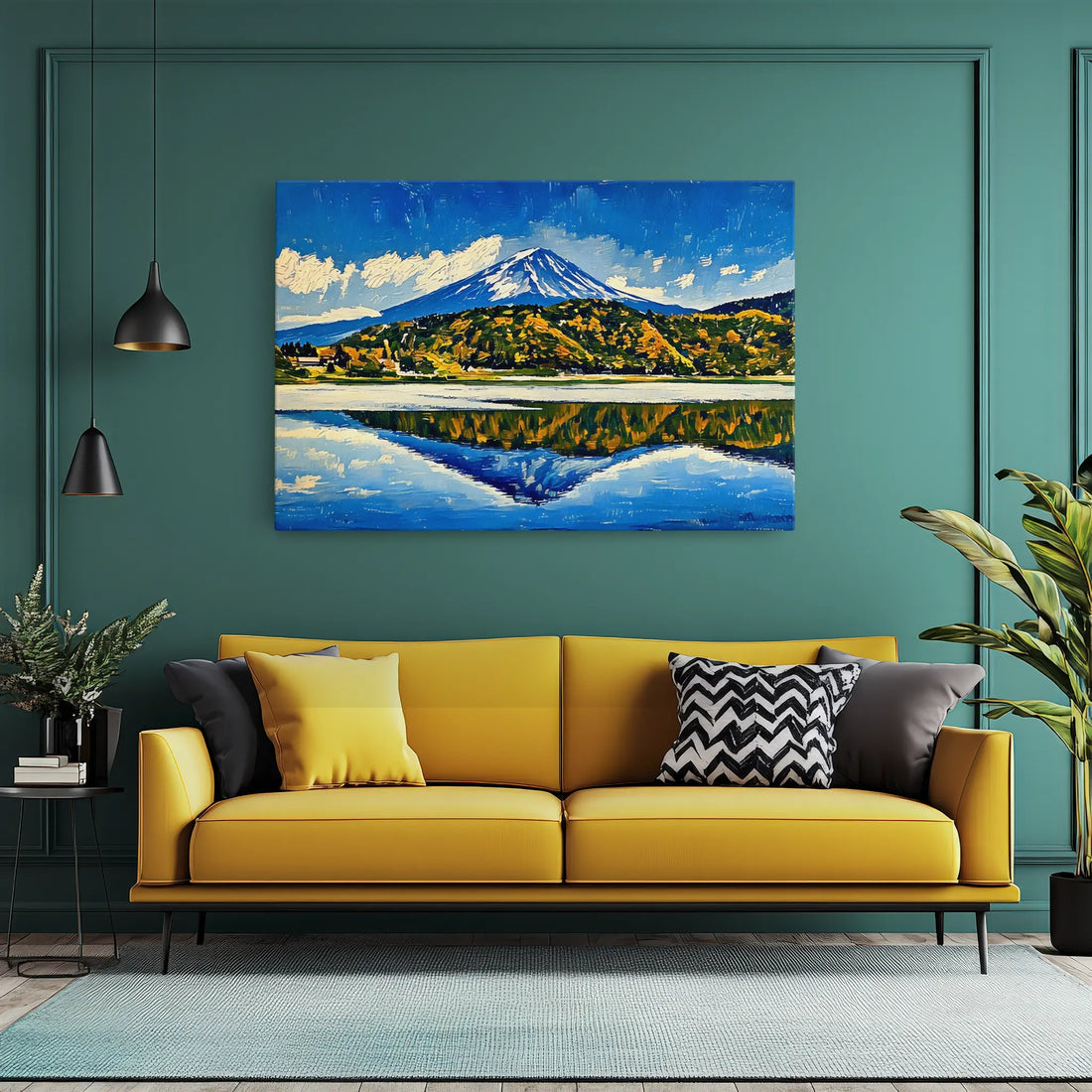 Mount Fuji Reflection Giclée Print 323031 Visual Wall Art AR3:2H Giclée Print