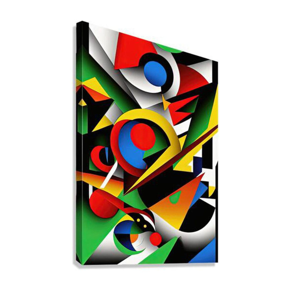 Multilplication, Abstract Art Print 23639 Giclée Stretched Canvas Print Visual Wall Art