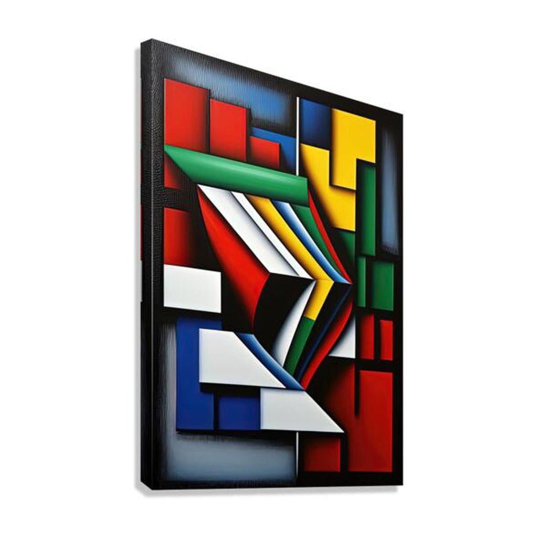 Multiply, Abstract Art Print 23613 Giclée Stretched Canvas Print Visual Wall Art