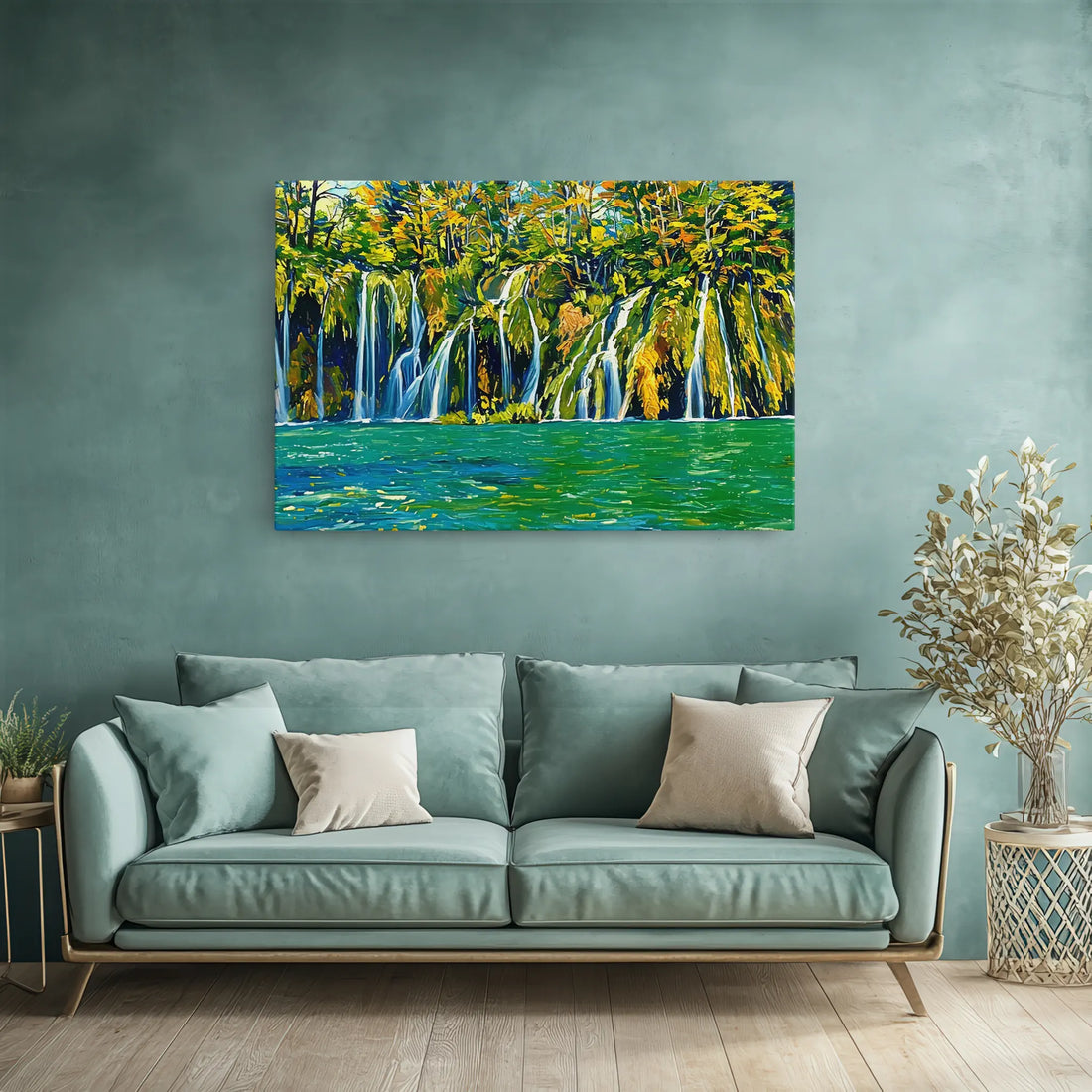 Multitude of Waterfalls Giclée Print 323036 Visual Wall Art AR3:2H Giclée Print