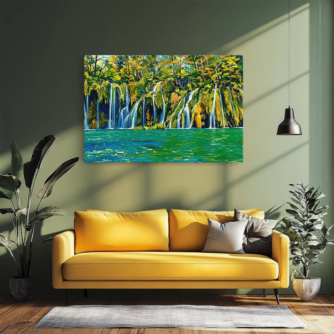 Multitude of Waterfalls Giclée Print 323036 Visual Wall Art AR3:2H Giclée Print