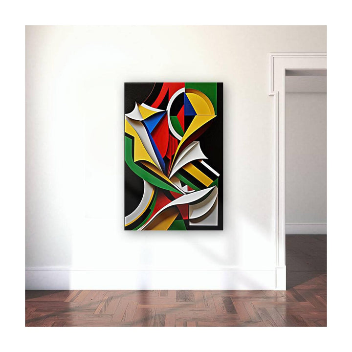 No Drama, Abstract Art Print 23632 Visual Wall Art