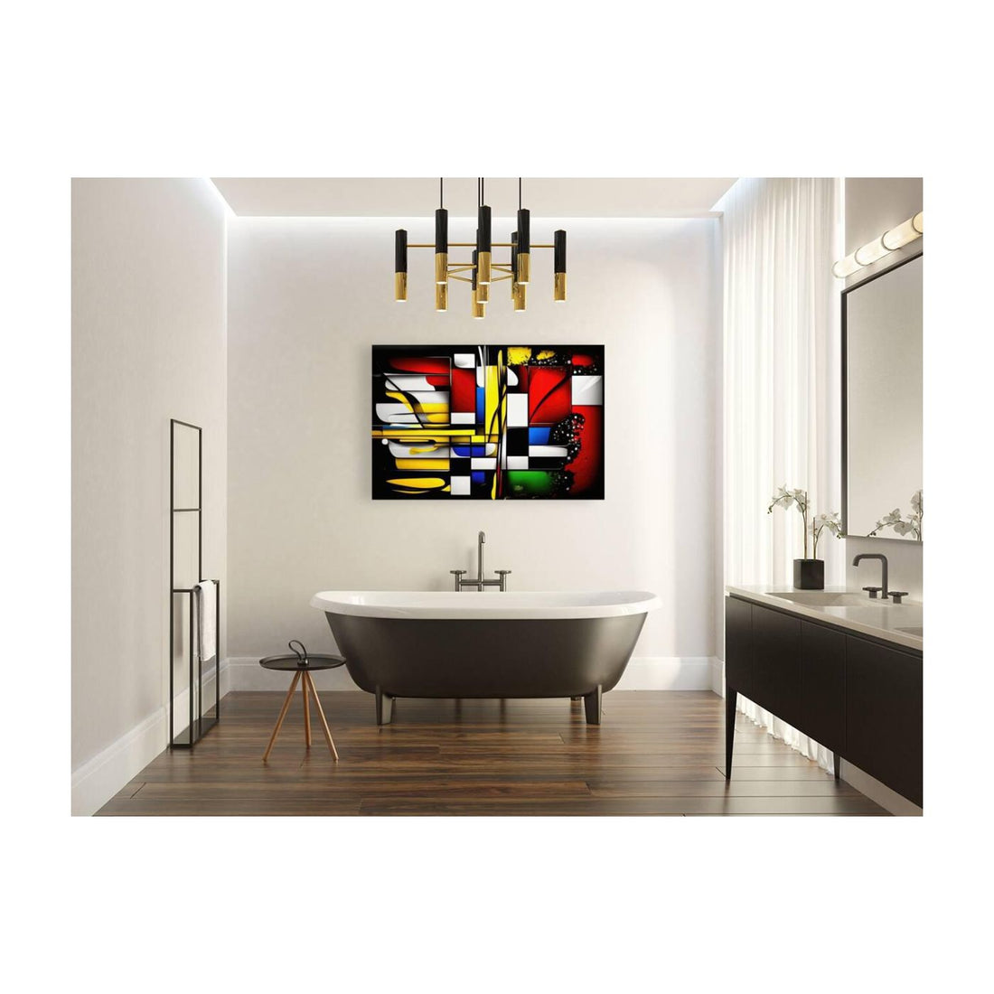 Observation, Abstract Art Print 32826 Visual Wall Art