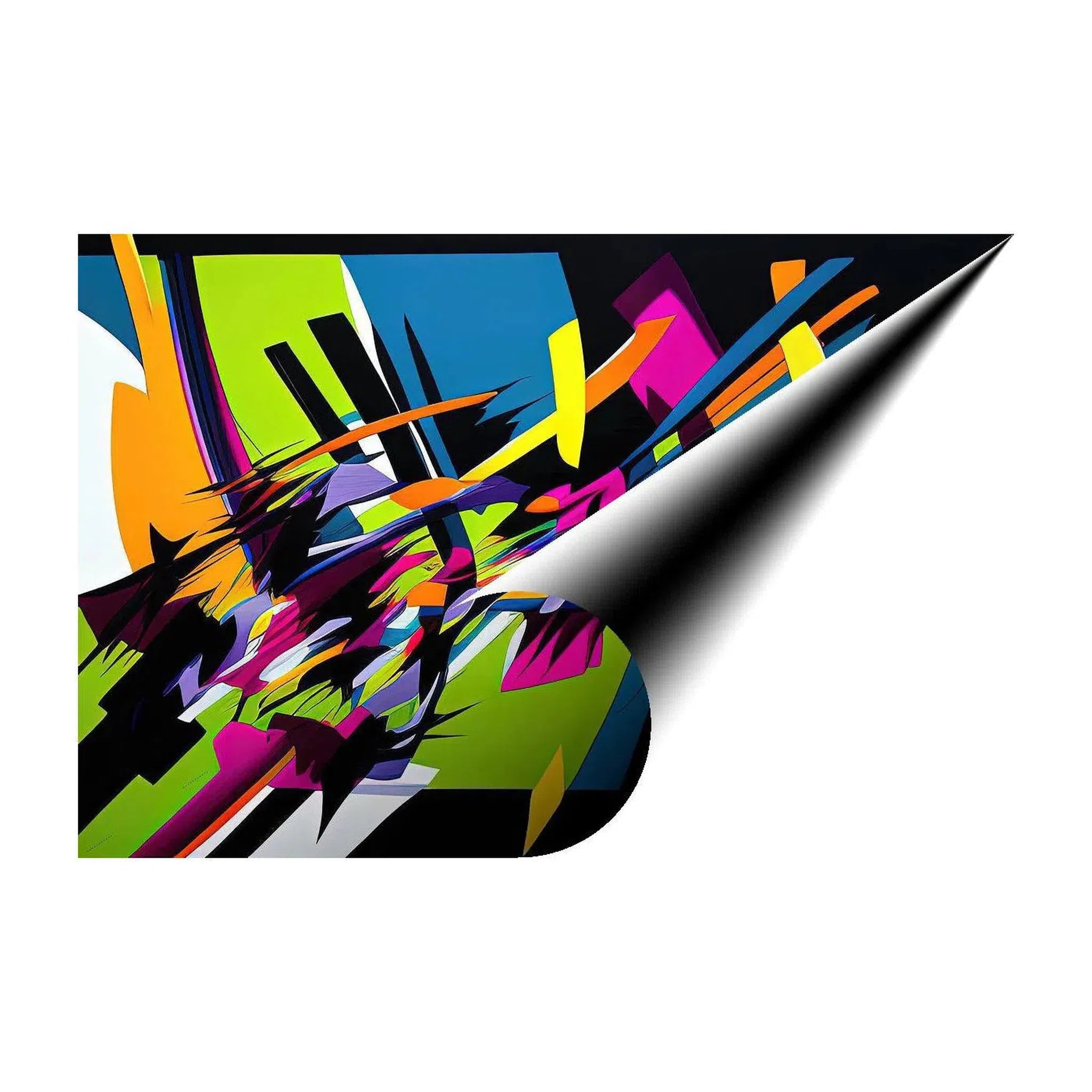 Obsession, Abstract Art Print 32803 Giclée Fine Art Matte Paper Print Visual Wall Art