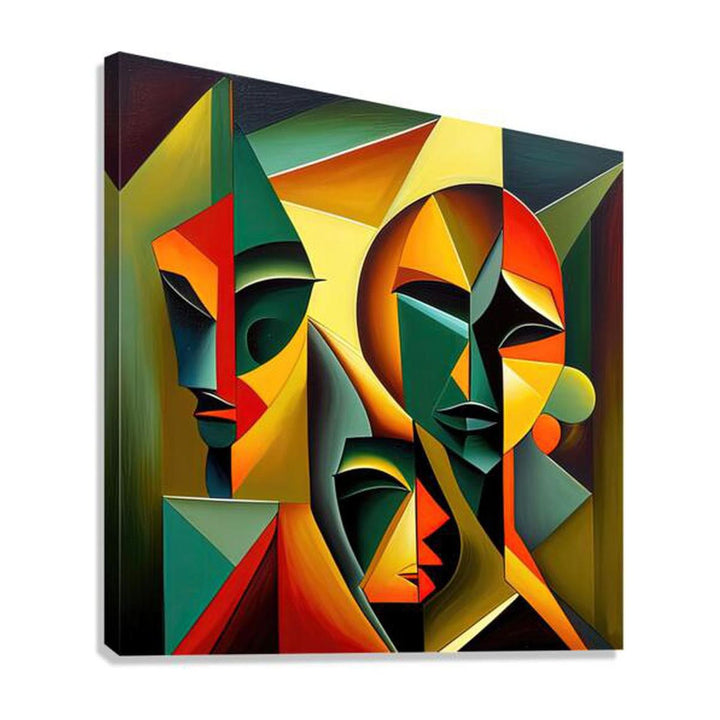 Pathway, Abstract Art Print 11102 Giclée Stretched Canvas Print Visual Wall Art