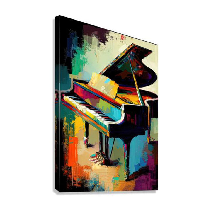 Pianoclavichord Classical, Art Print 23403 Giclée Stretched Canvas Print Visual Wall Art