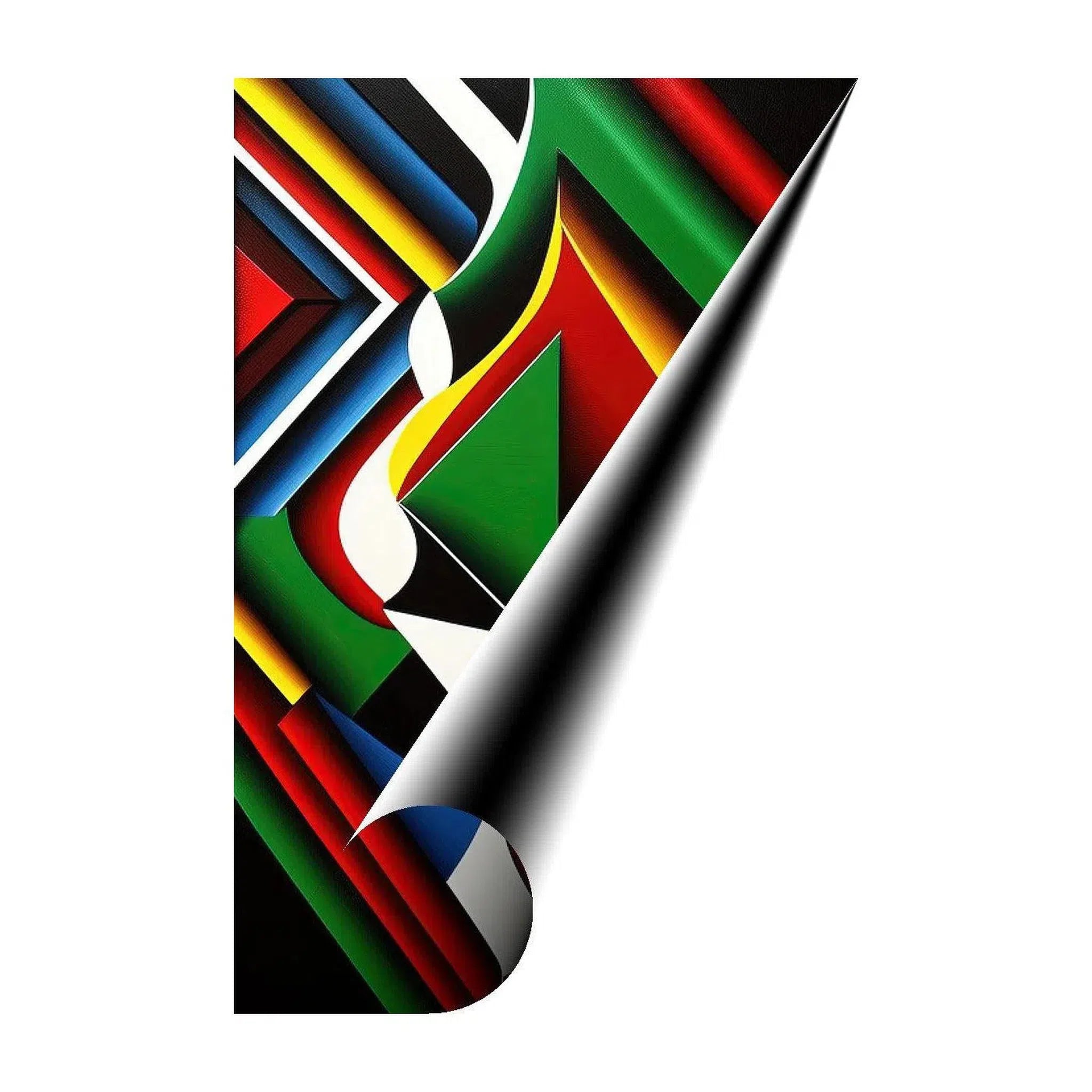 Processing, Abstract Art Print 23614 Giclée Fine Art Matte Paper Print Visual Wall Art