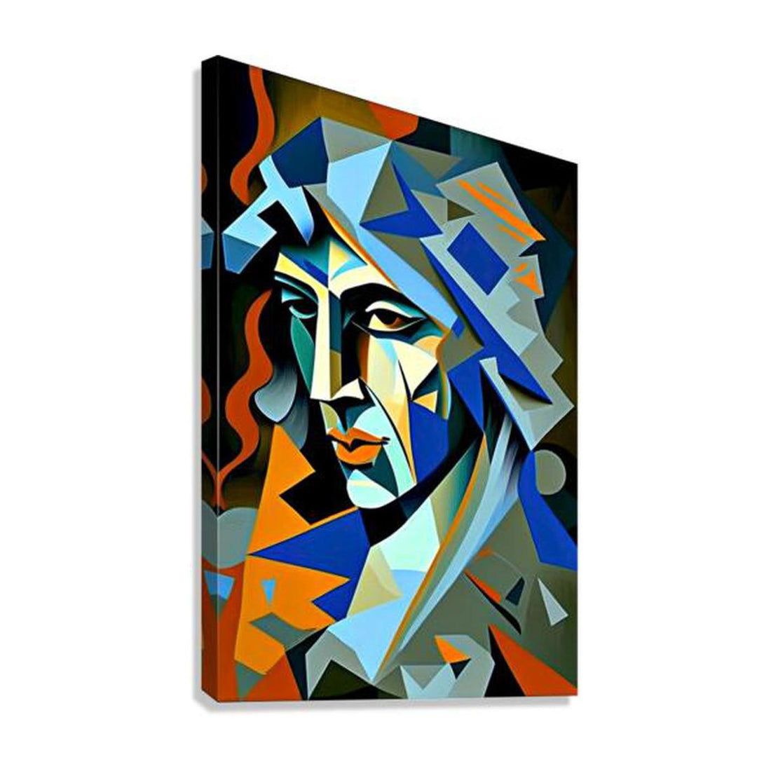 Ptolemy Roman Egypt, Ethnic Abstract Art Print 23147 Giclée Stretched Canvas Print Visual Wall Art