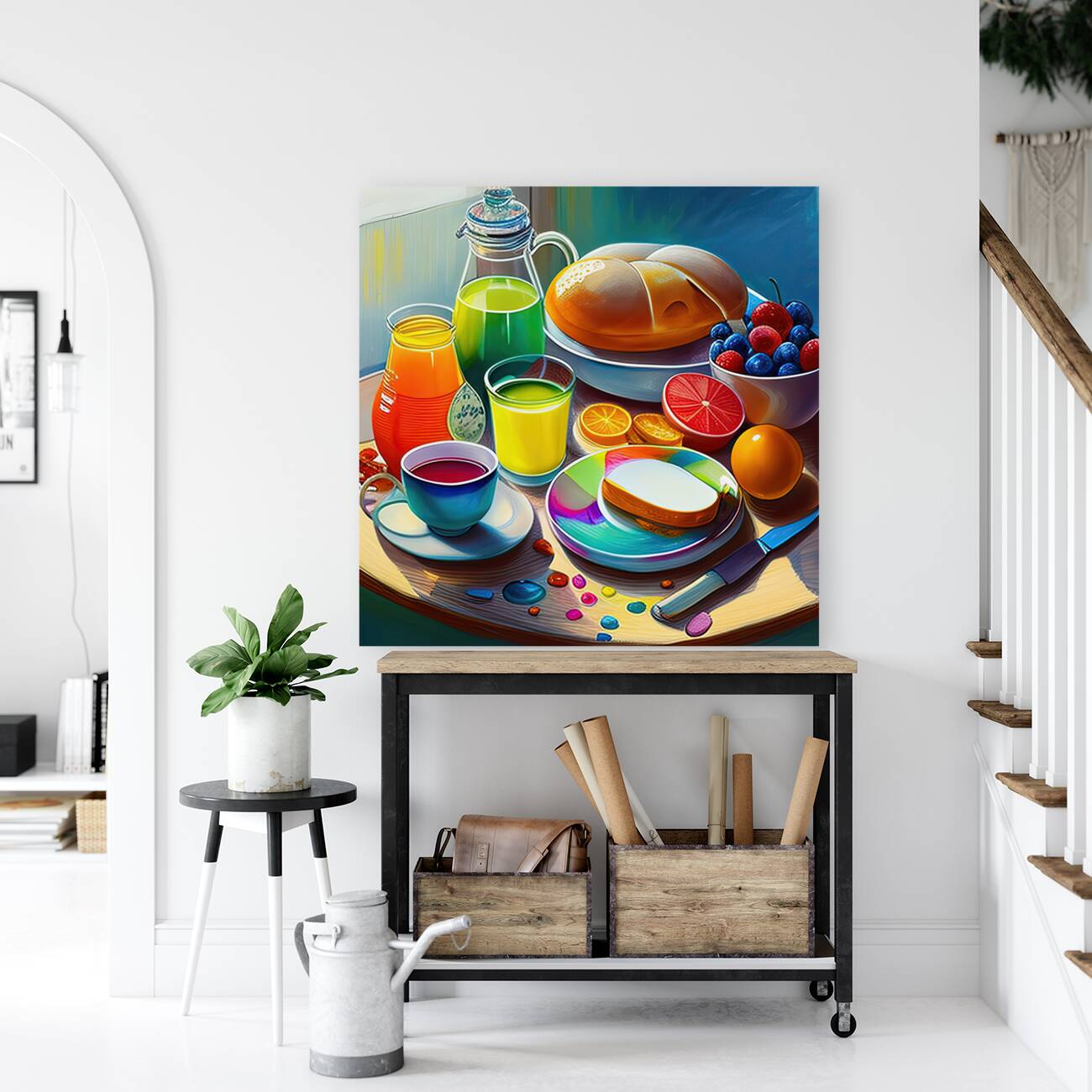 Giclée Stretched Canvas Print