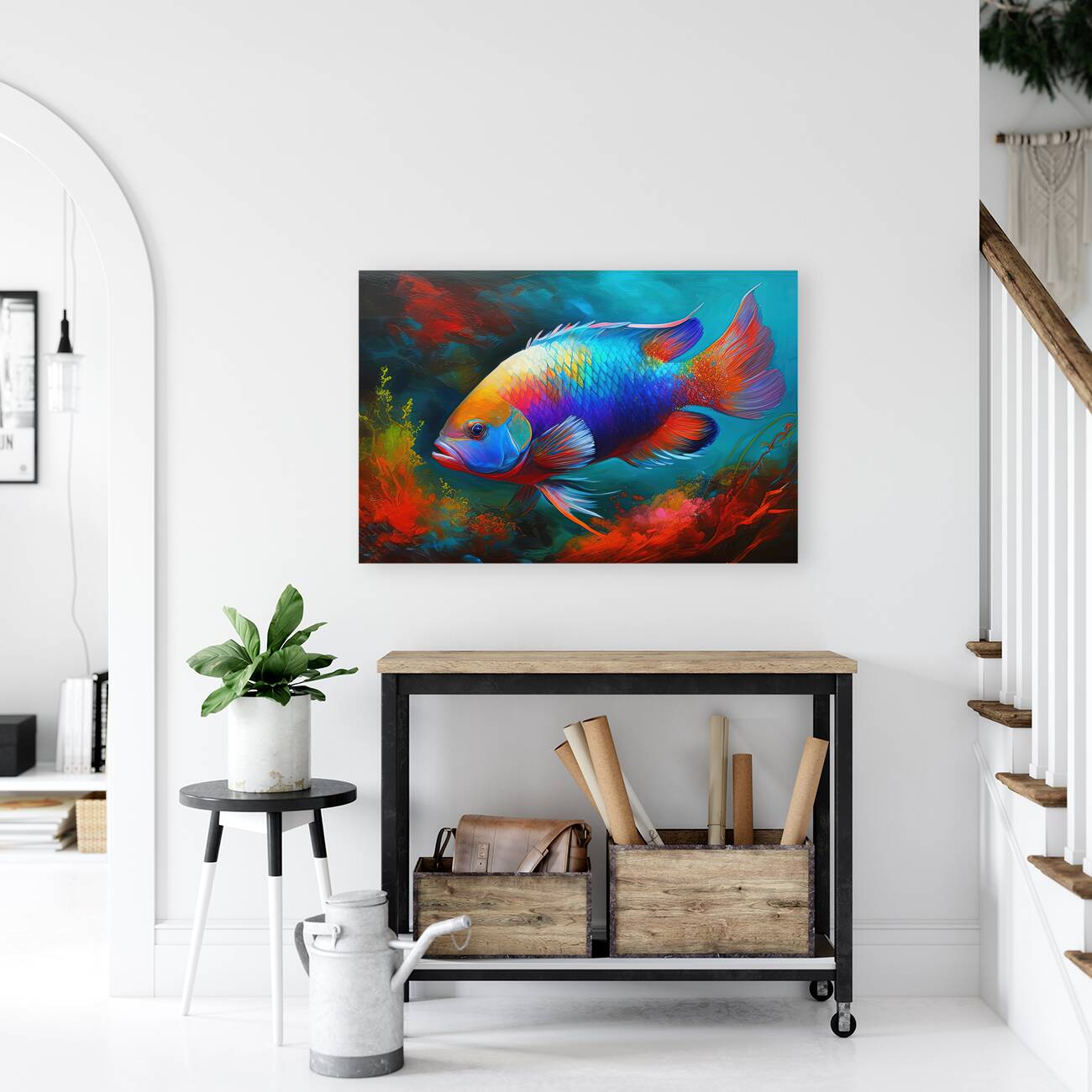 Giclée Stretched Canvas Print