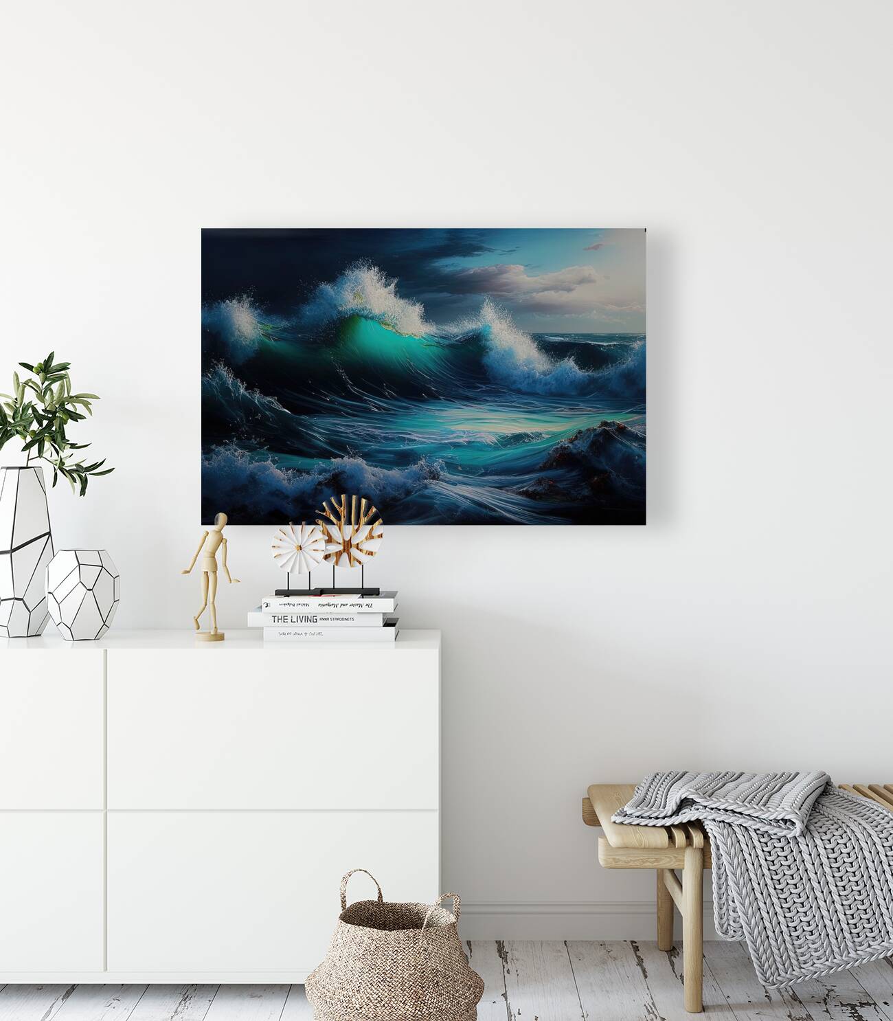 Breaker Tidal Waves, Sea 32505 Ocean, Printed Artwork