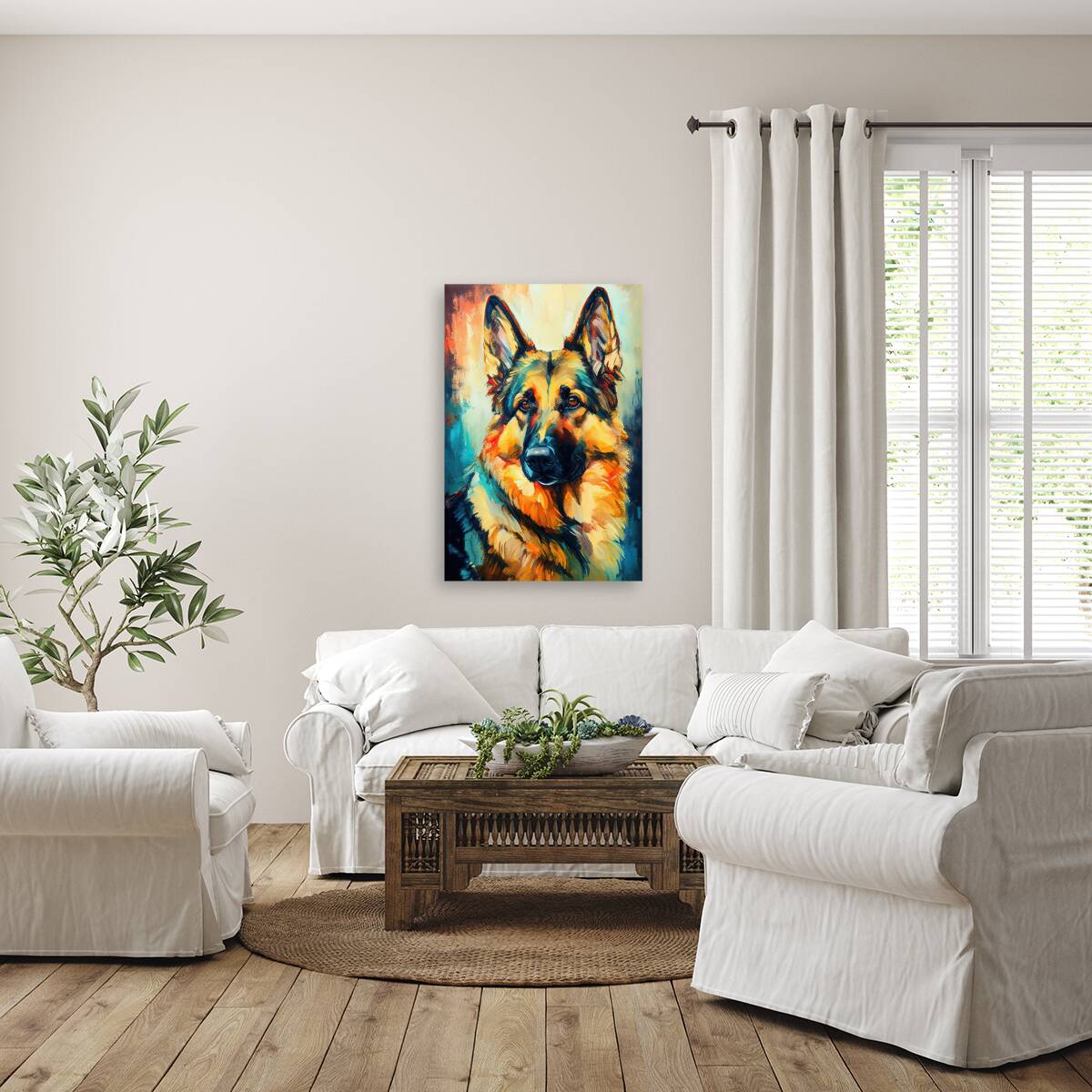 Giclée Stretched Canvas Print