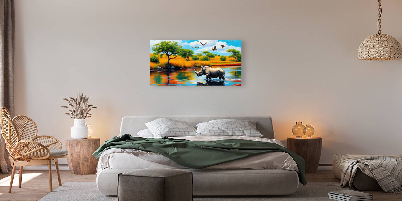 Giclée Stretched Canvas Print