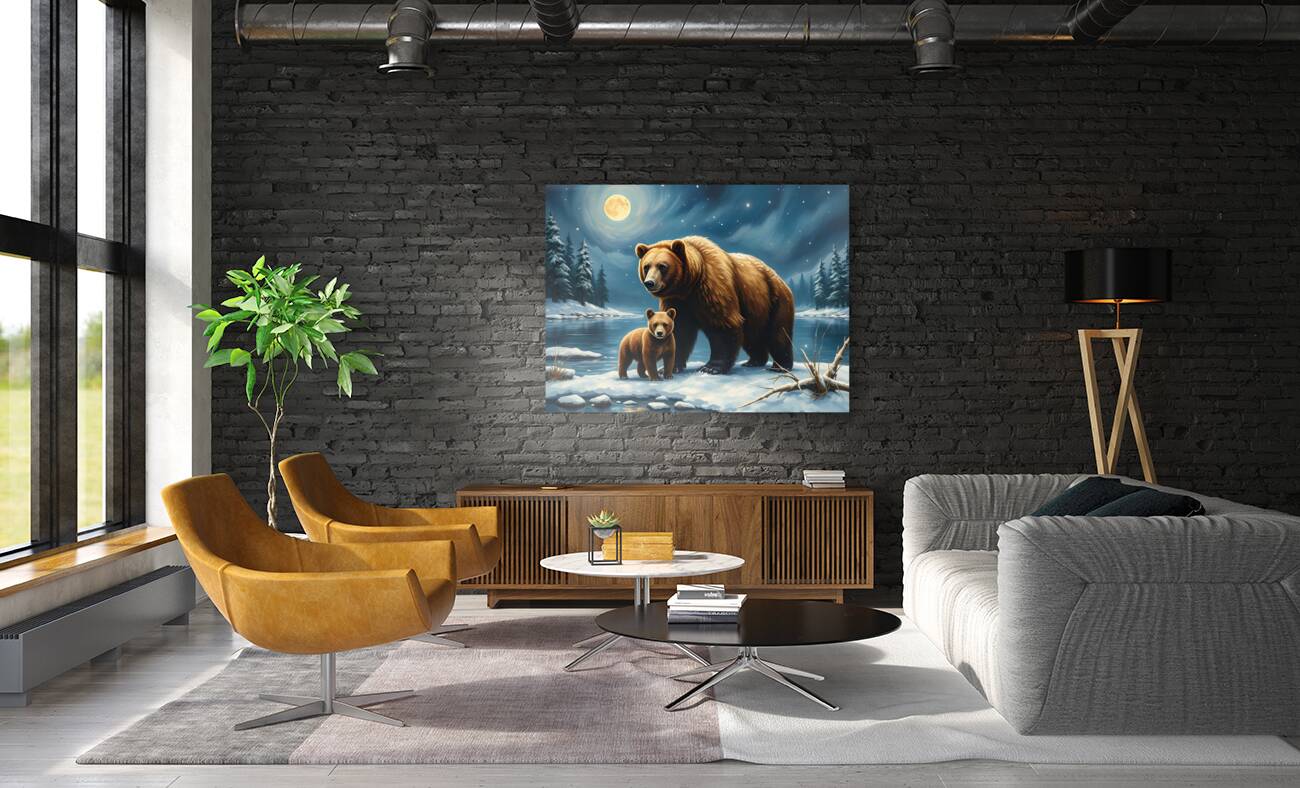 Giclée Stretched Canvas Print