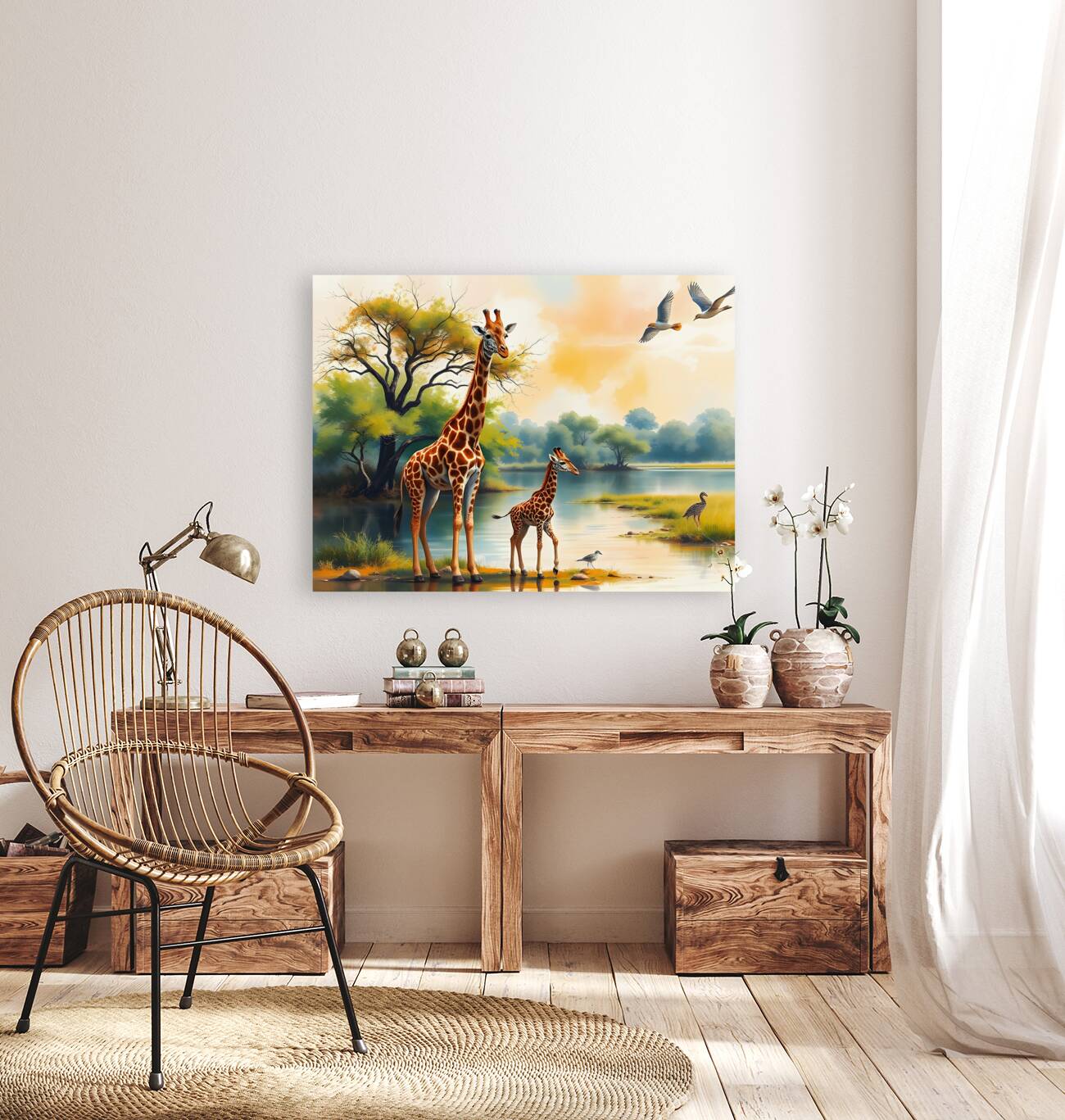 Giclée Stretched Canvas Print