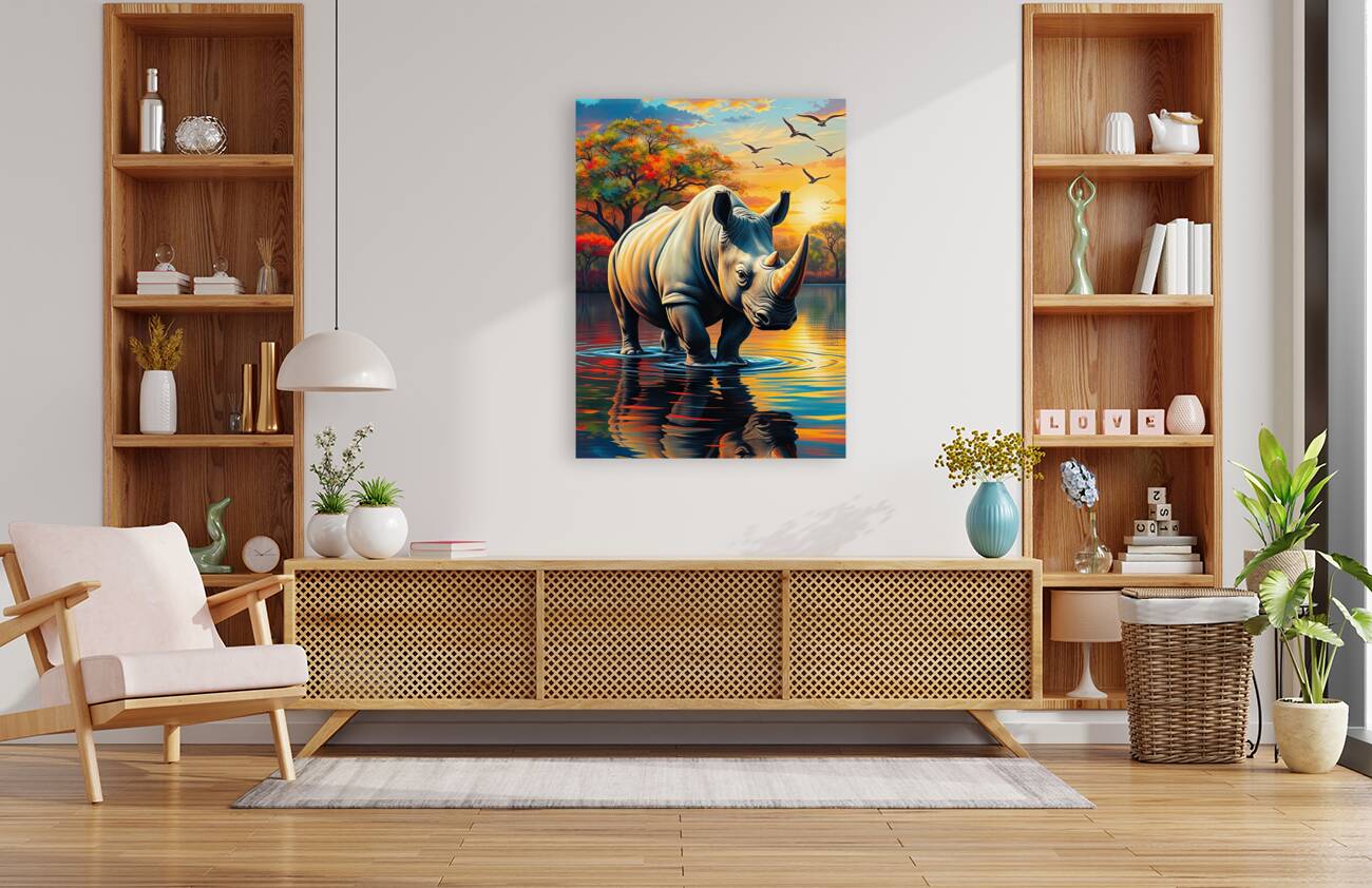 Giclée Stretched Canvas Print