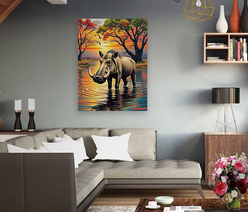 Giclée Stretched Canvas Print