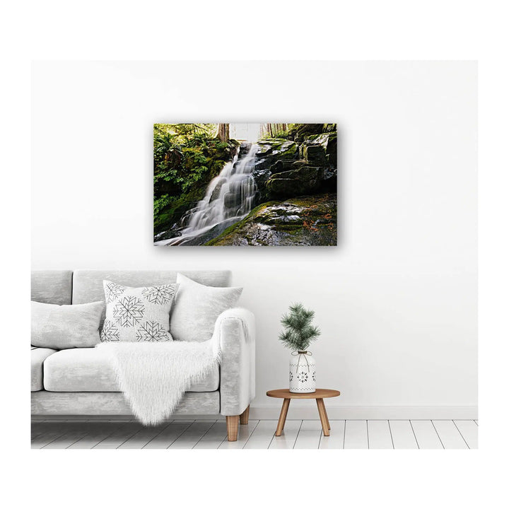 Peaceful Forest Waterfall Giclée Print 32603 Visual Wall Art