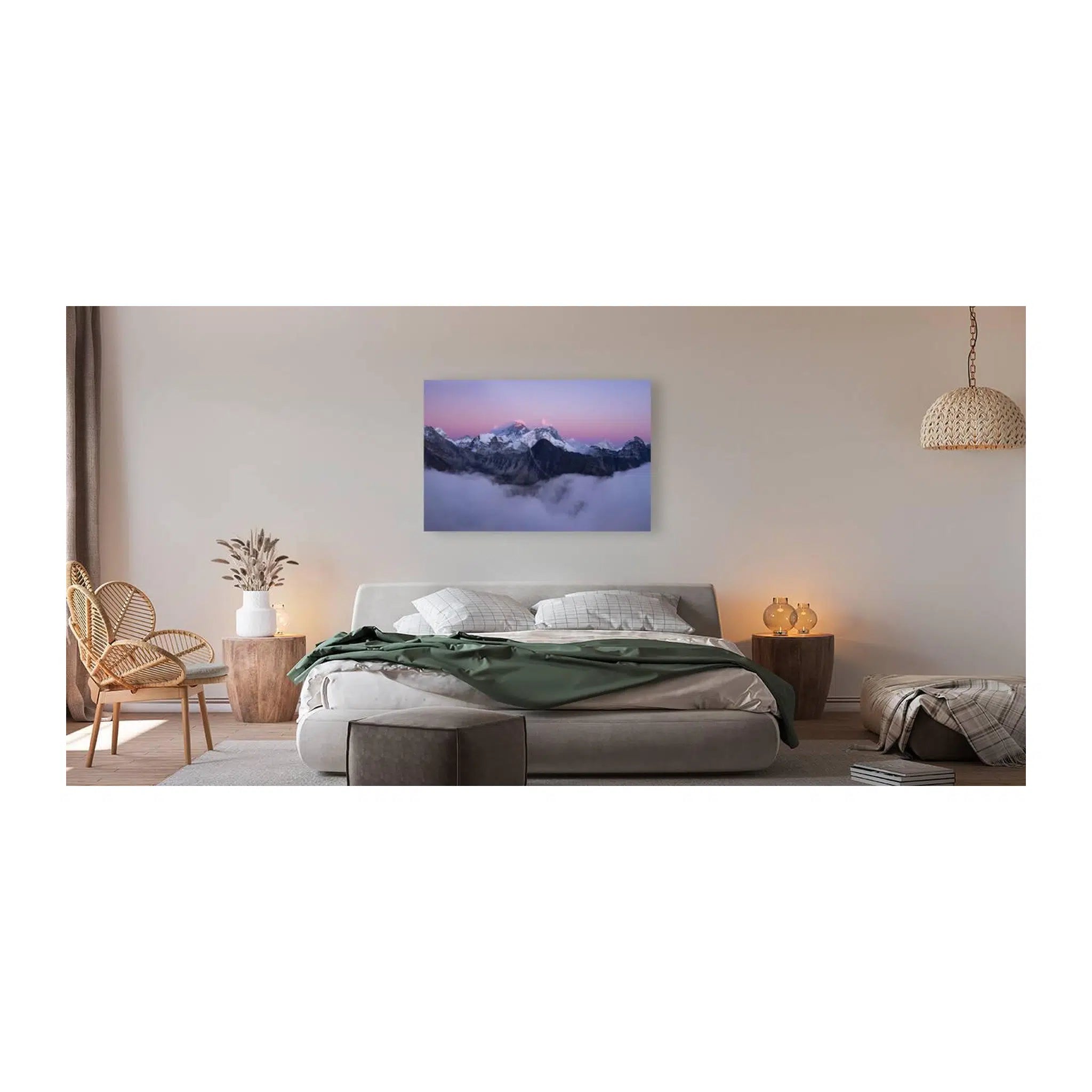 Erest At Dusk Landscape Giclée Print 32650 Visual Wall Art