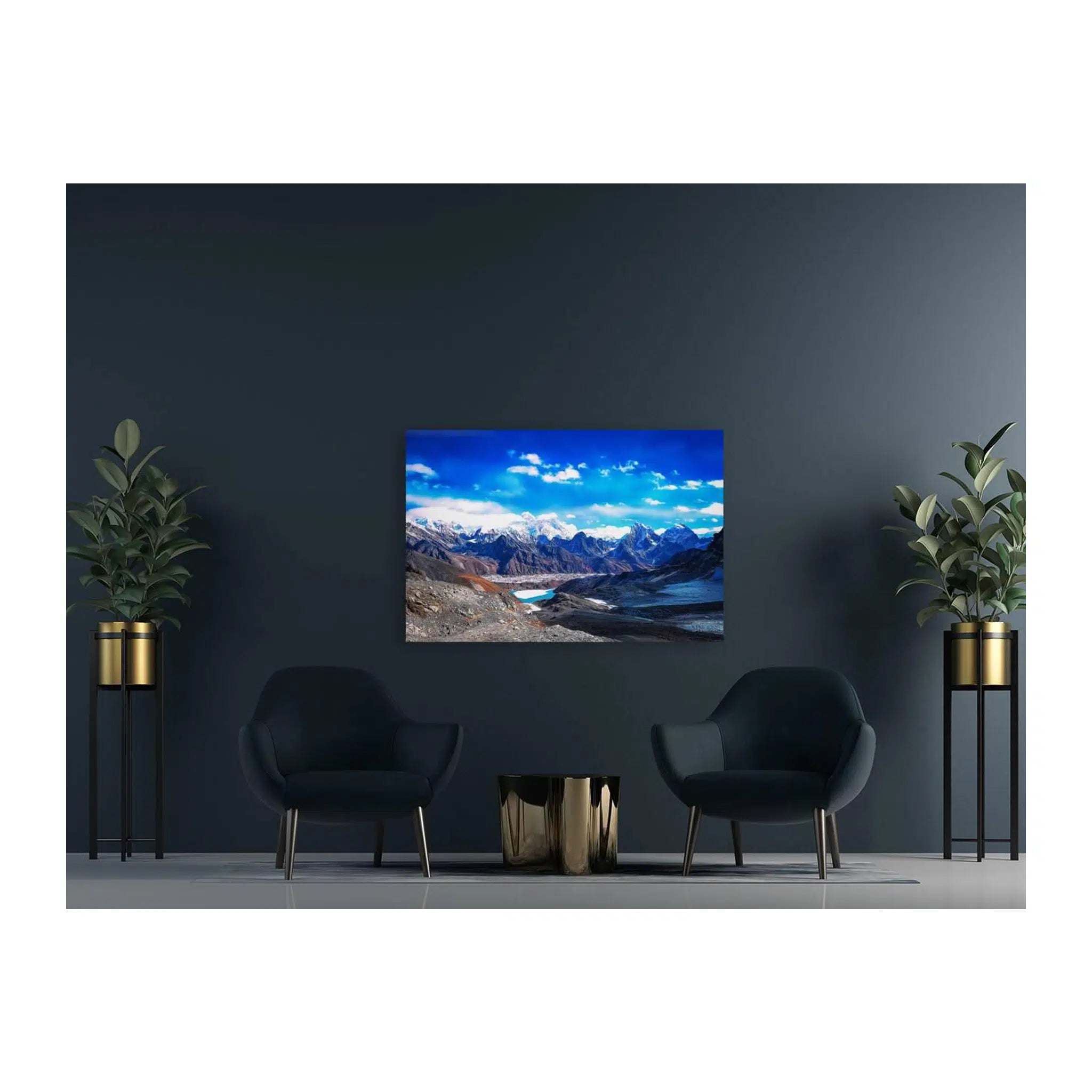 Himalayan Mountain Landscape Giclée Print 32641 Visual Wall Art