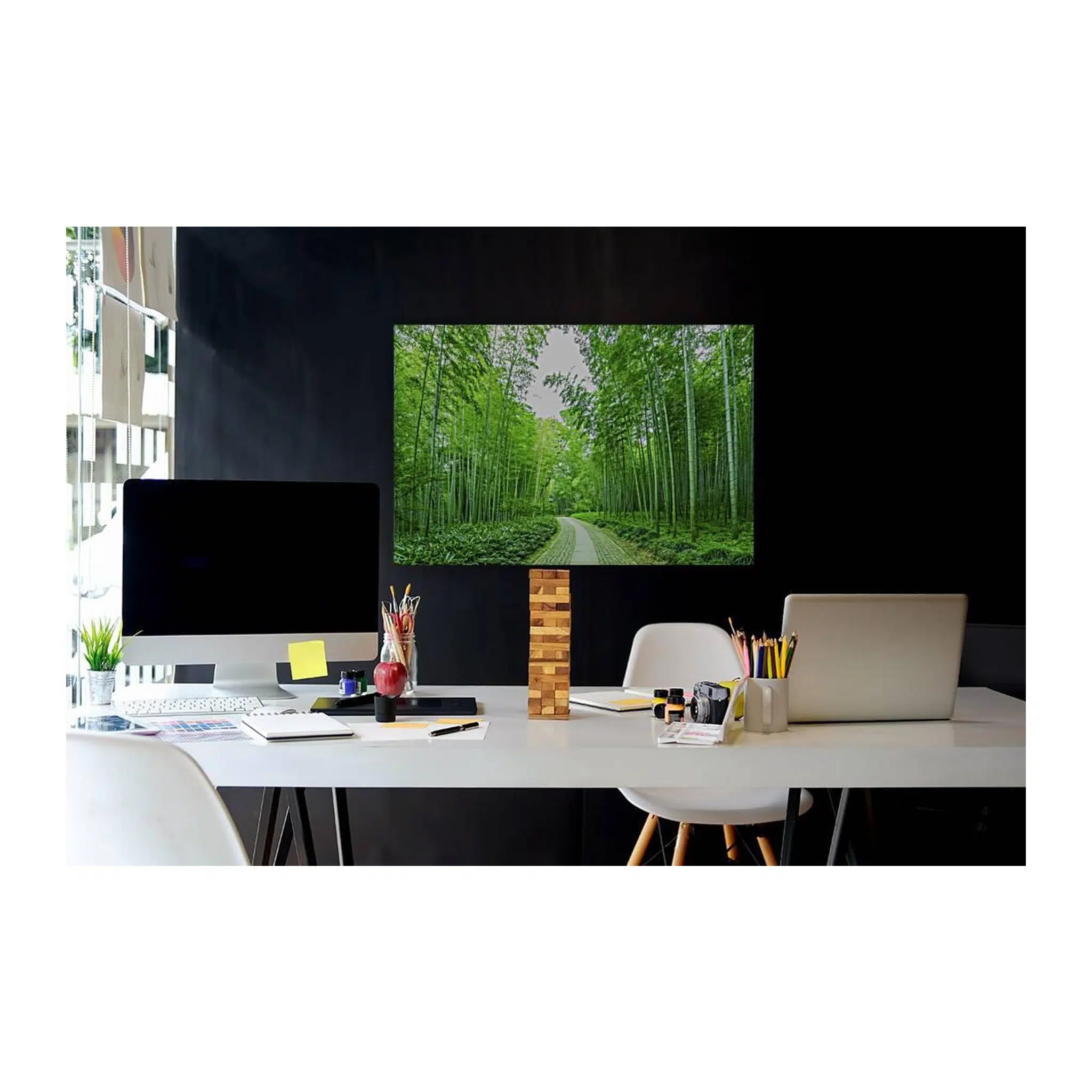 Lush Greenery Pathway Landscape Giclée Print 32645 Visual Wall Art