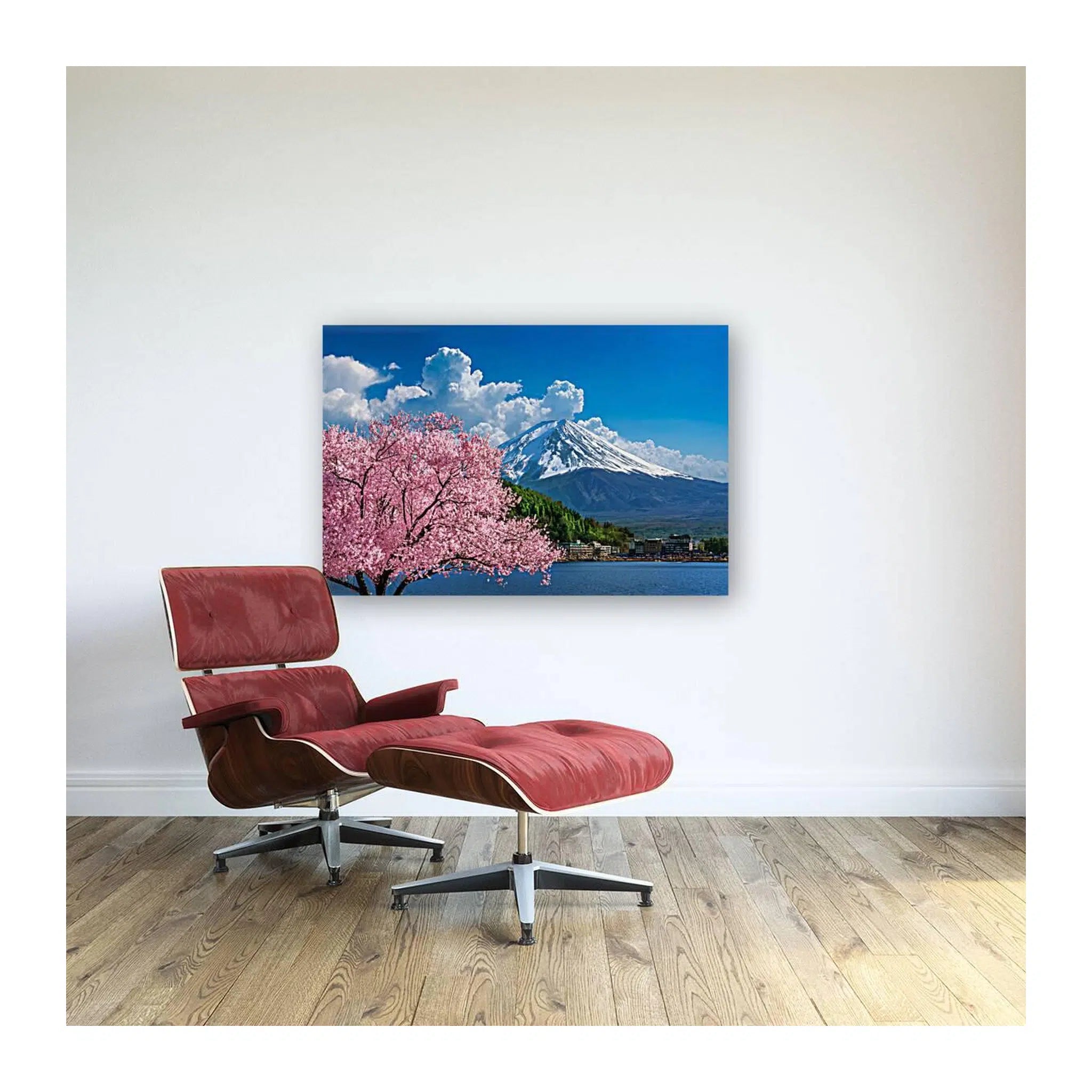 Cherry Blossom Landscape Giclée Print 32662 Visual Wall Art