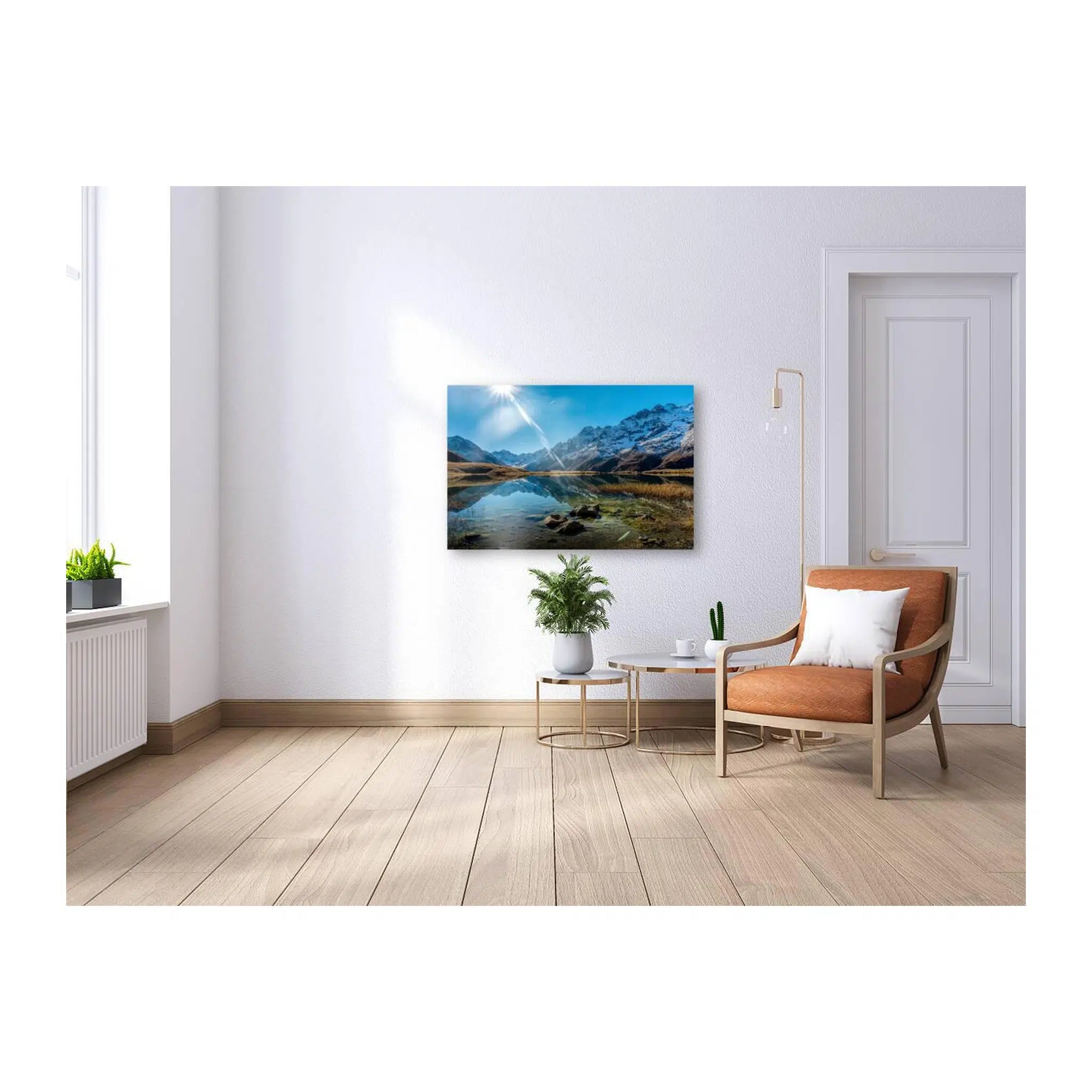 Mountain Reflection Landscape Giclée Print 32659 Visual Wall Art