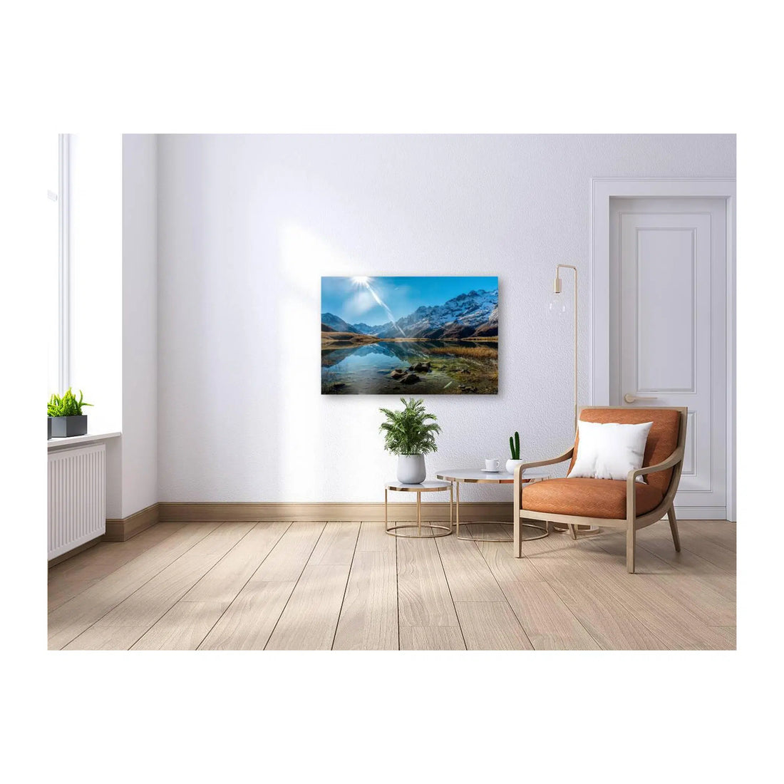 Mountain Reflection Landscape Giclée Print 32659 Visual Wall Art