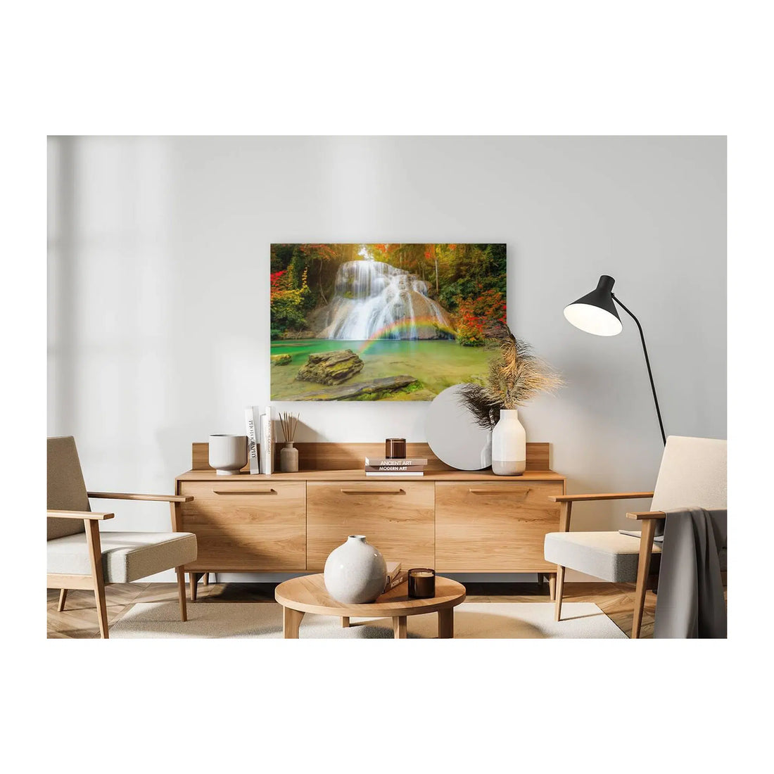 Rainbow Falls Waterfall Giclée Print 32619 Visual Wall Art