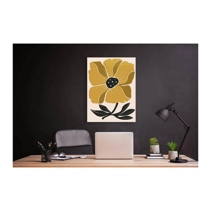 Mustard Flower Bohemian Giclée Print 34203 Visual Wall Art