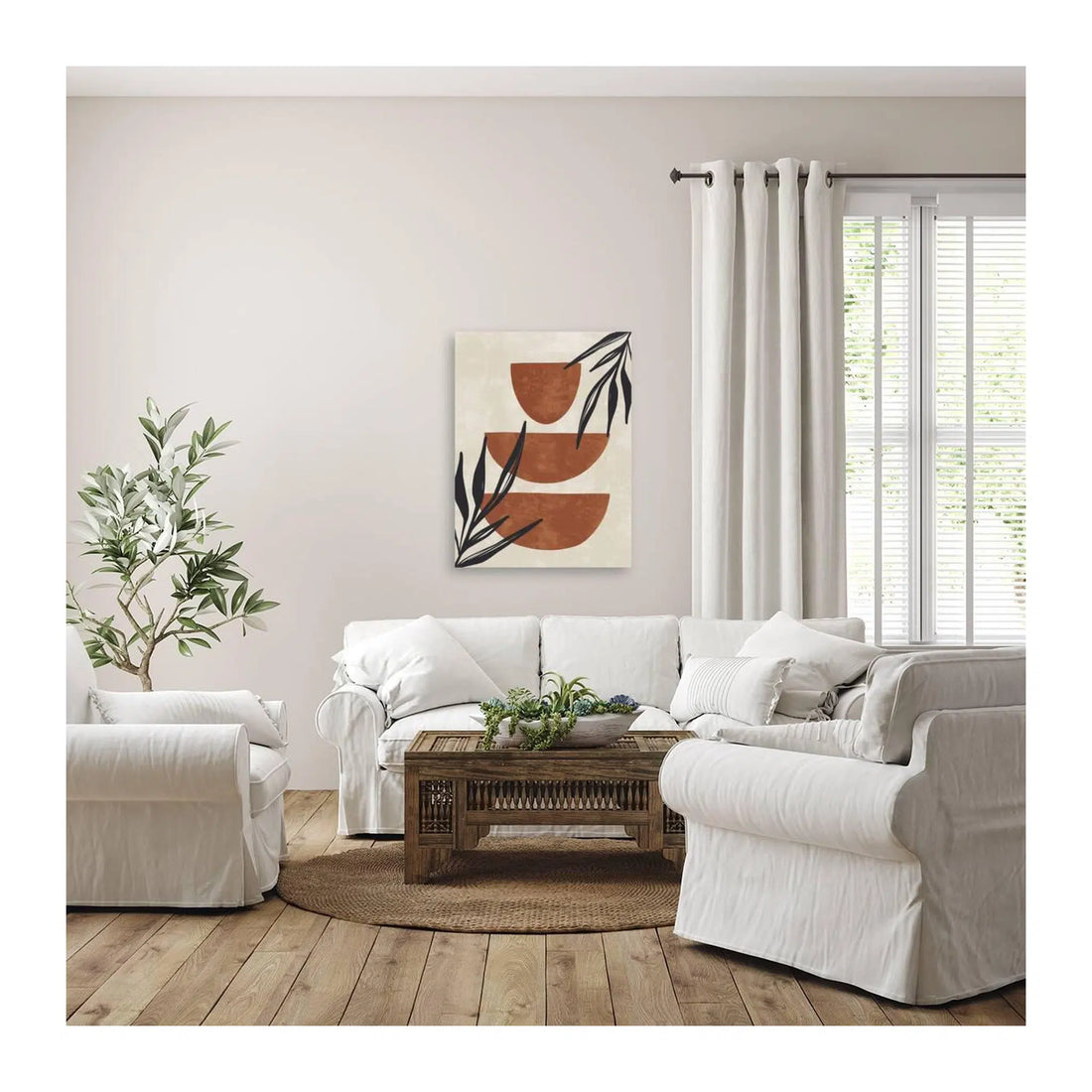 Warm Terracotta Bohemian Giclée Print 34245 Visual Wall Art