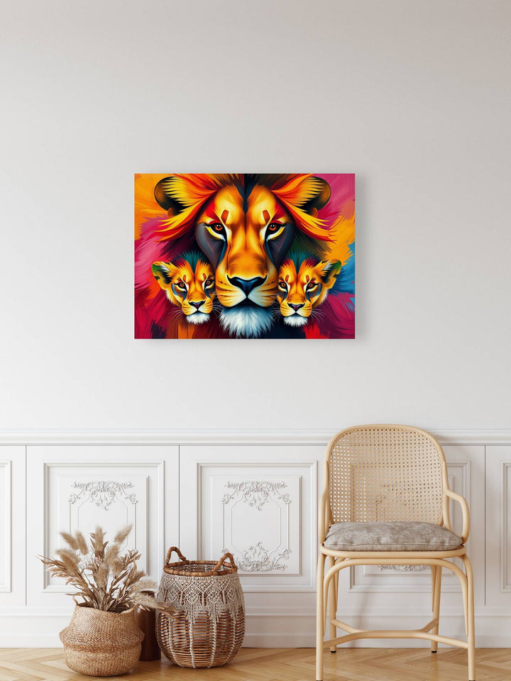 Little Cubs King Lion Giclee Print 43127 Pictorem.com