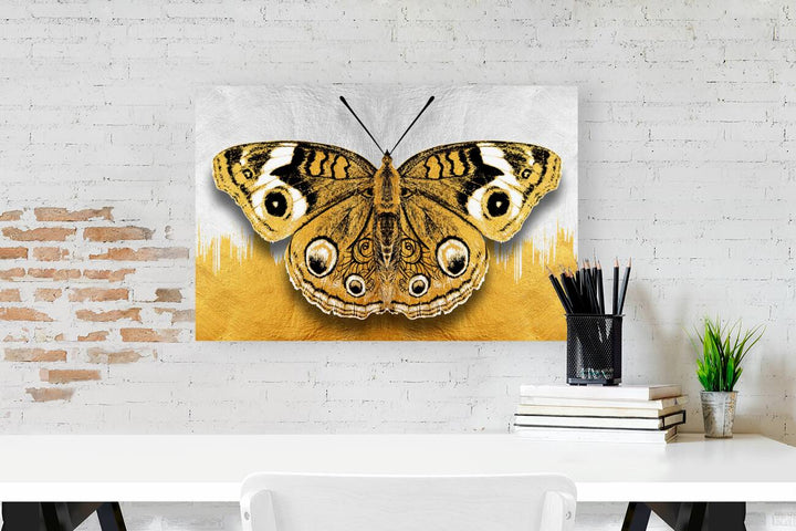 Golden Butterfly Giclee Print 32912 Pictorem.com