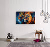 Two King Lions Brothers, Animal Art Print 32101 Visual Wall Art