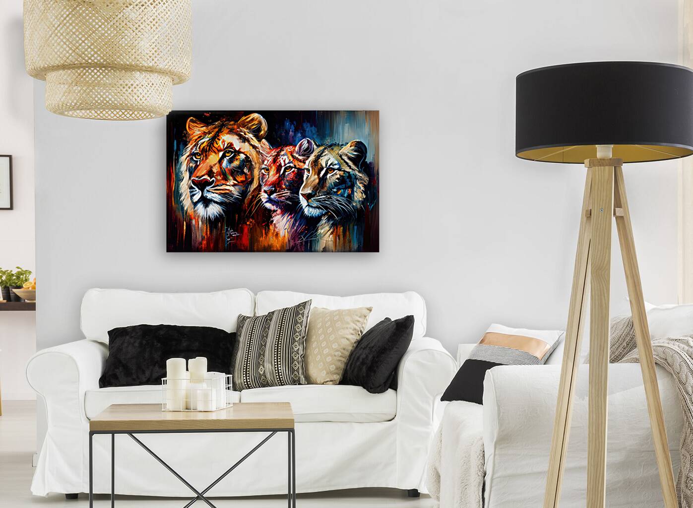 Giclée Stretched Canvas Print