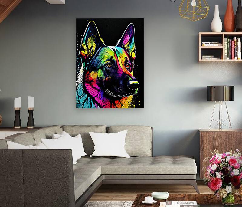 Giclée Stretched Canvas Print