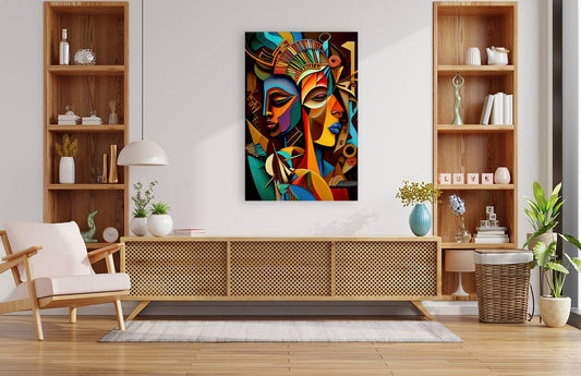 Wife Of A King, Ethnic 23112 Tribal, Printed Artwork