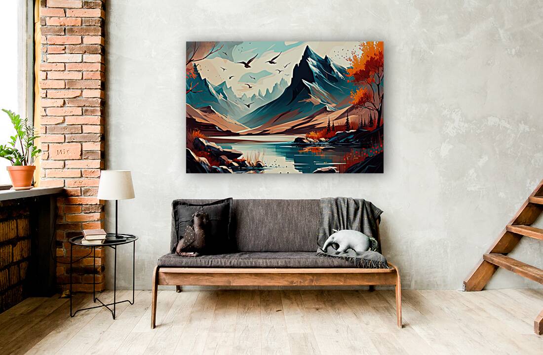 Giclée Stretched Canvas Print