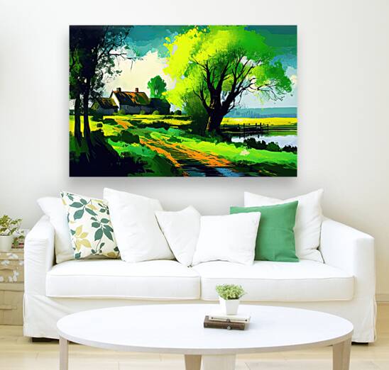 Giclée Stretched Canvas Print