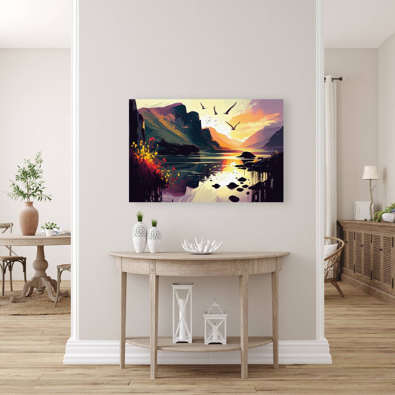 Giclée Stretched Canvas Print