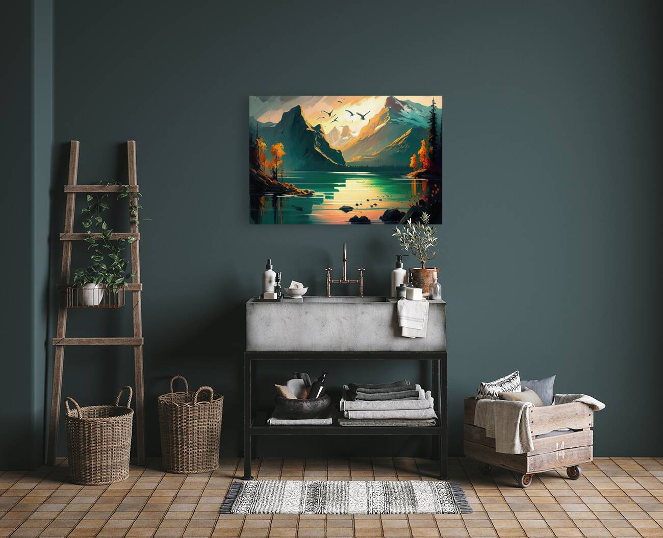 Giclée Stretched Canvas Print