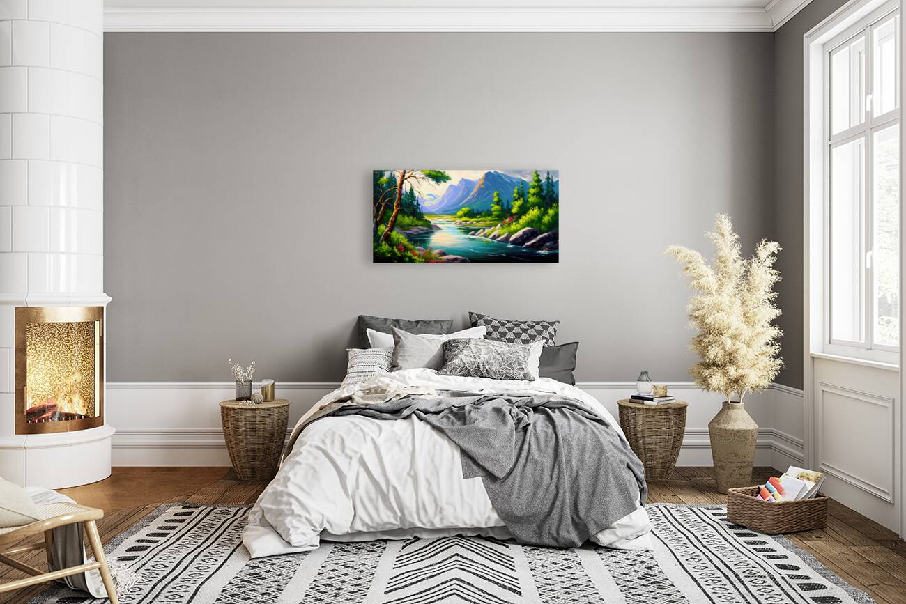 Giclée Stretched Canvas Print