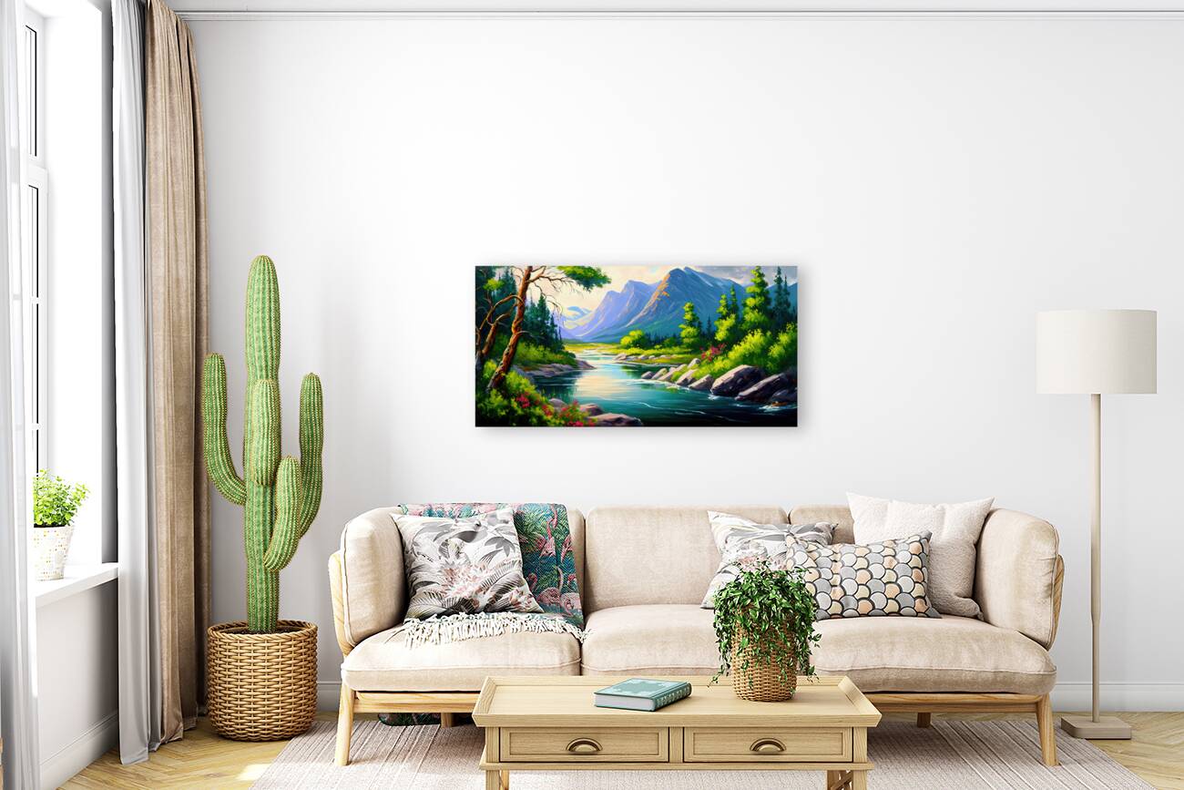 Giclée Stretched Canvas Print