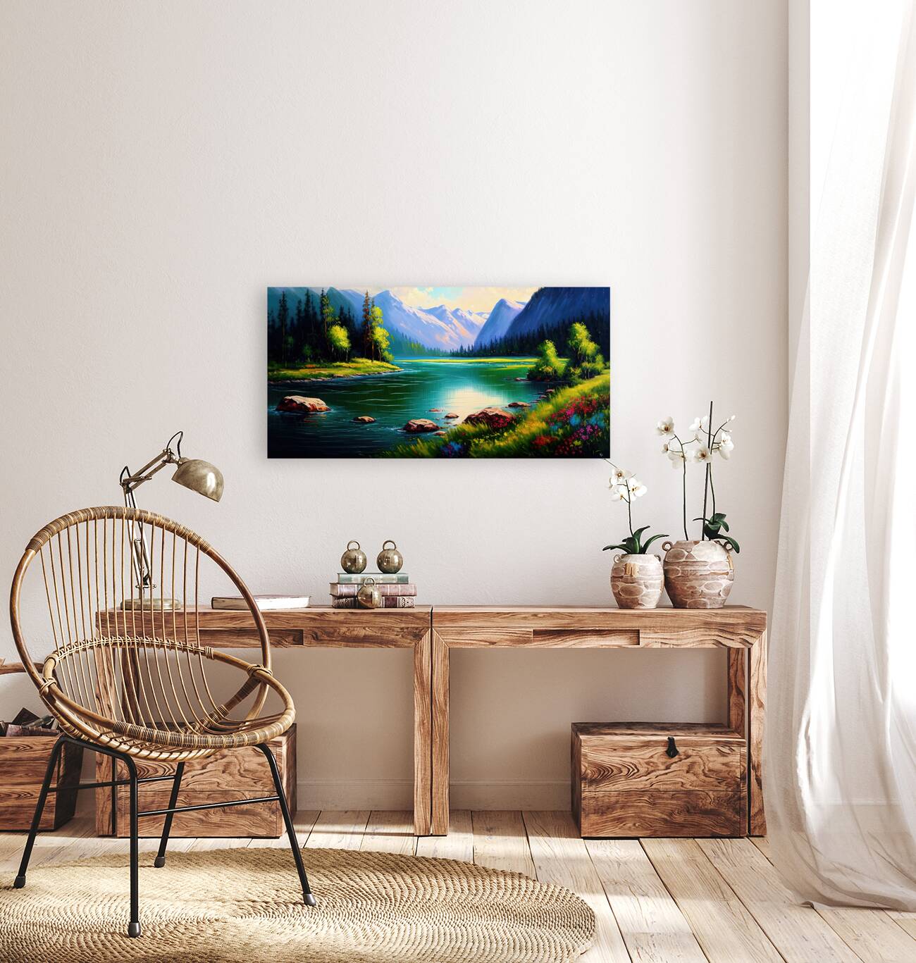 Giclée Stretched Canvas Print