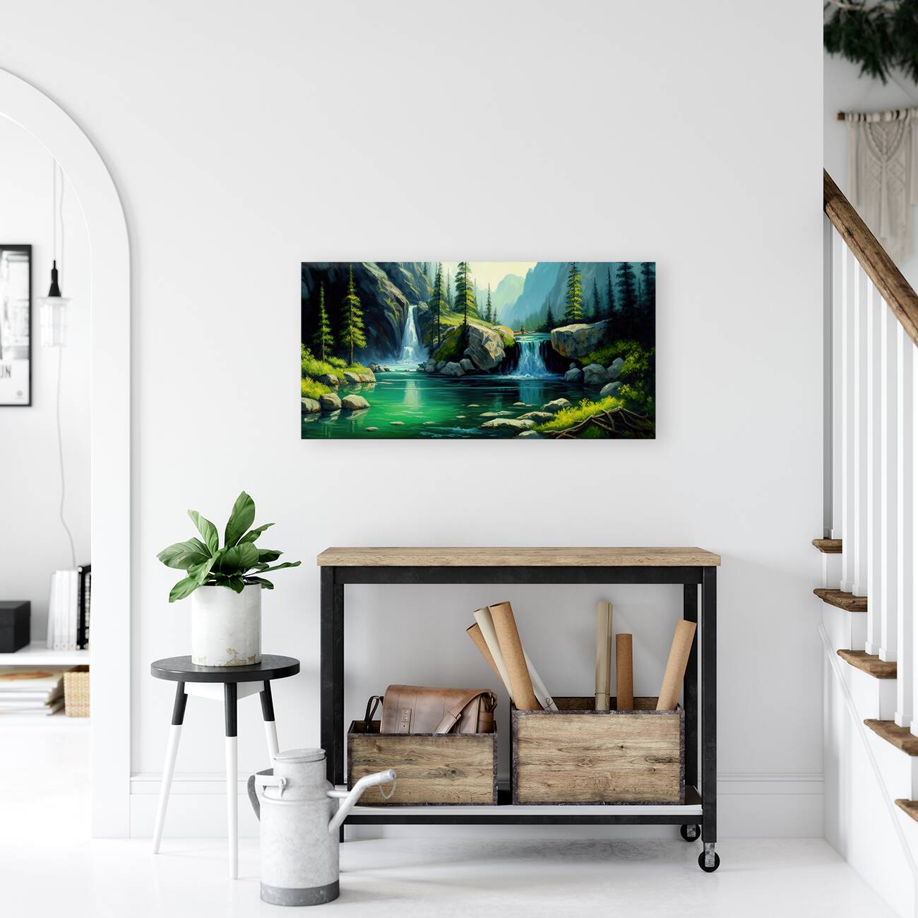 Giclée Stretched Canvas Print