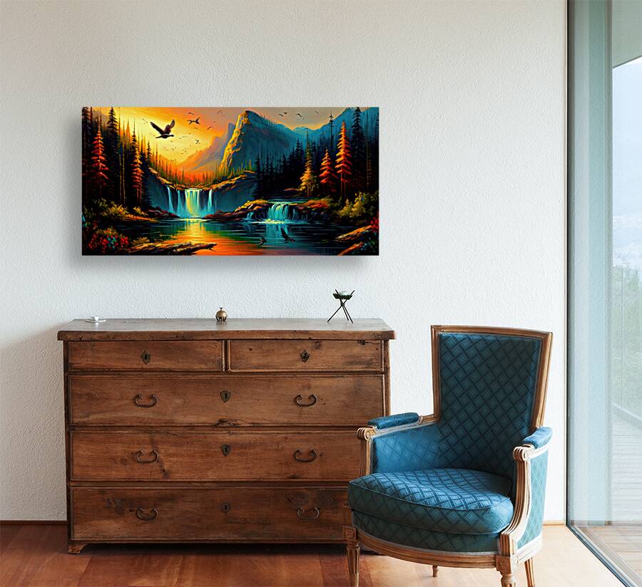 Giclée Stretched Canvas Print