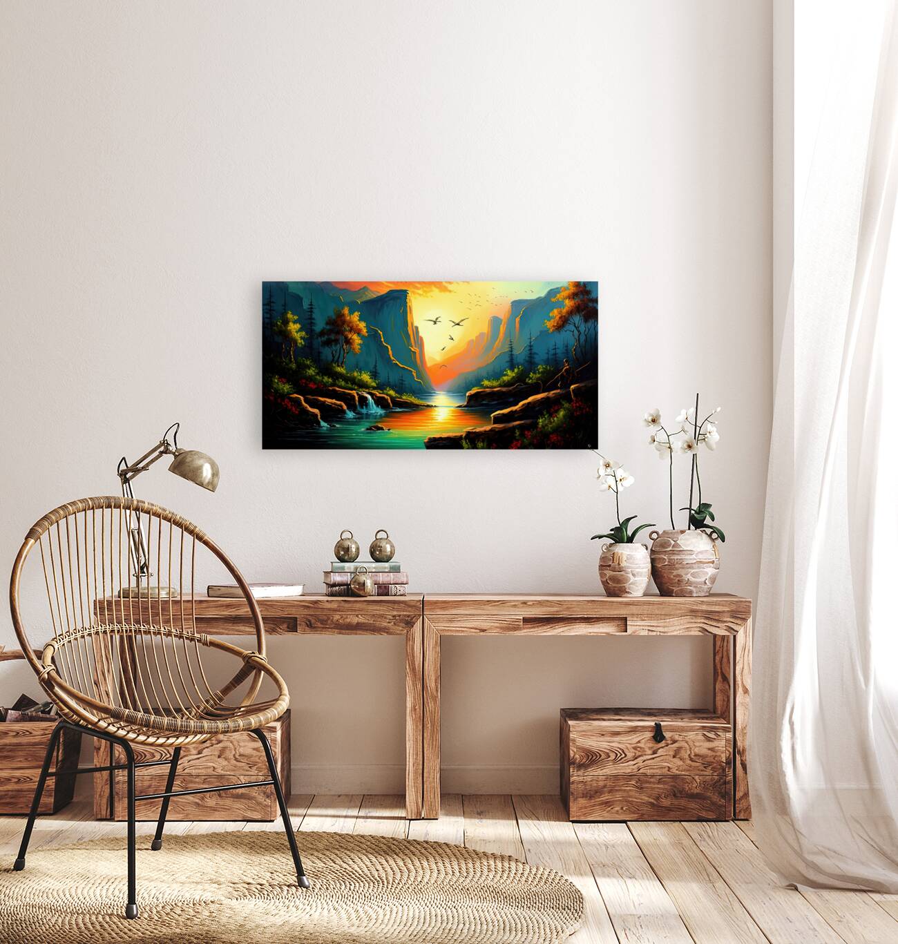 Giclée Stretched Canvas Print